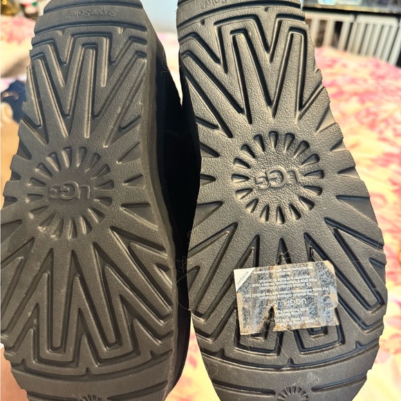 Black classic mini ultra suede uggs - Picture 2 of 4